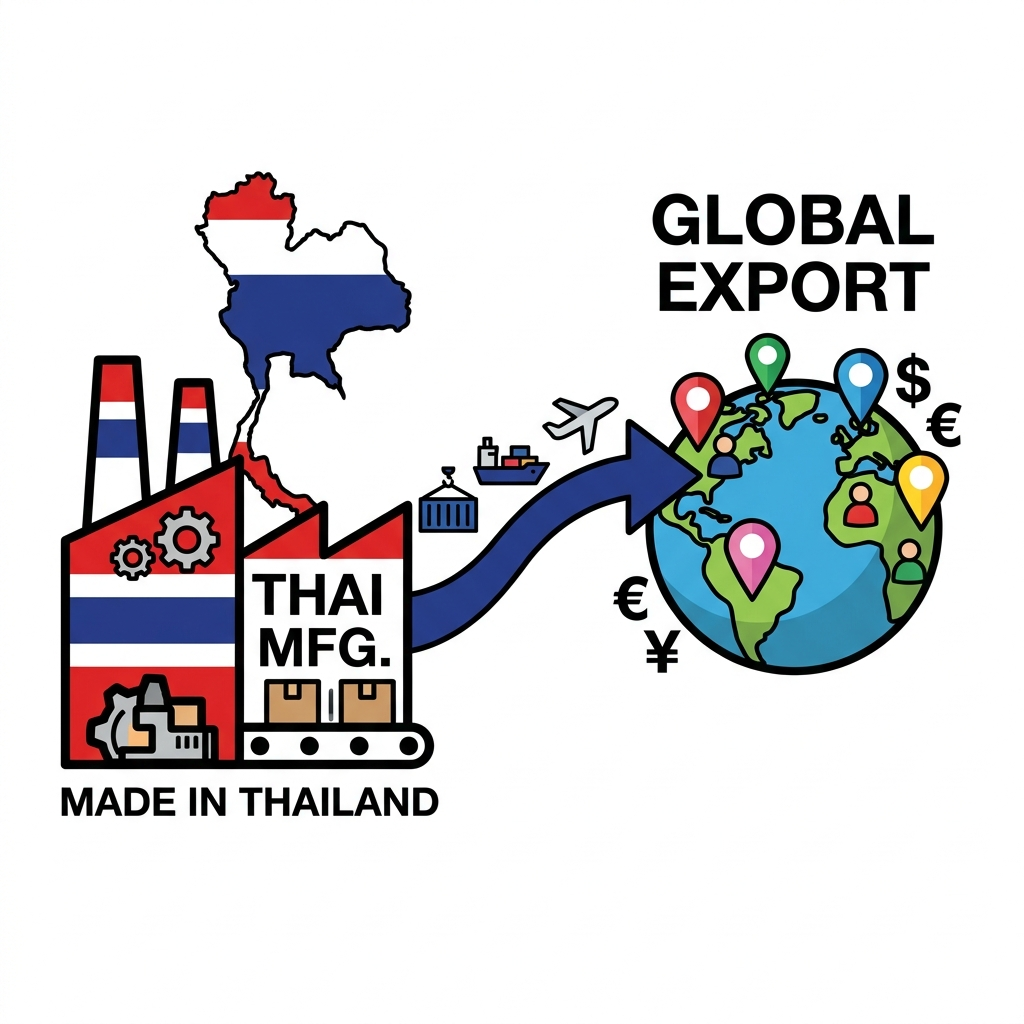 拓展至泰国的区域业务团队